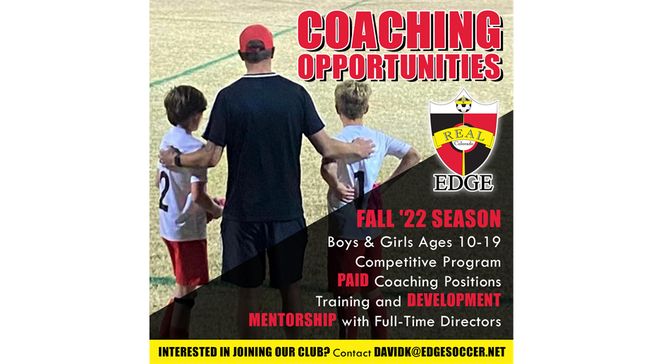 Coaching Opportunities!