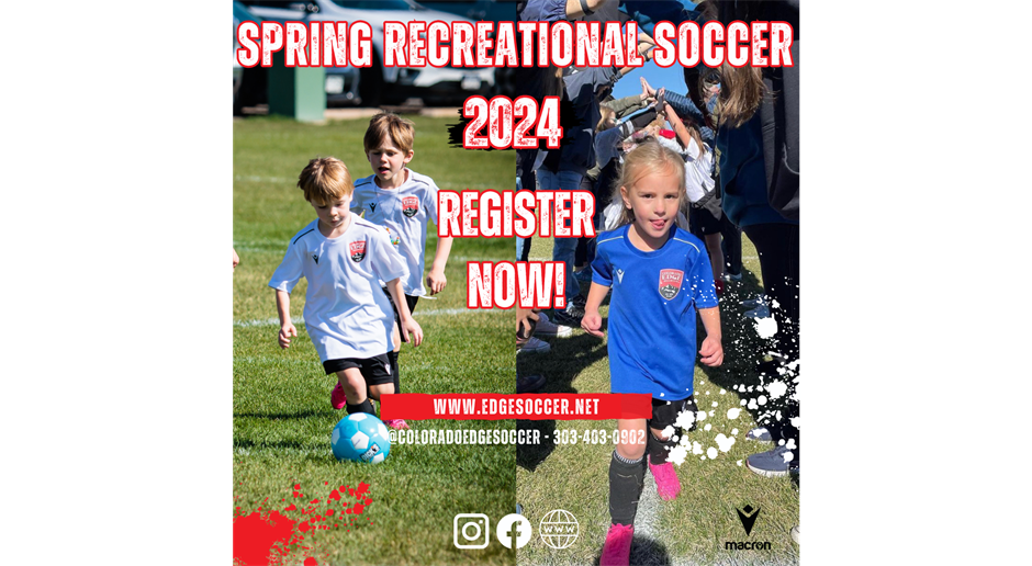 Spring '24 Recreational Registration - Hurry ! Few Spots Remain
