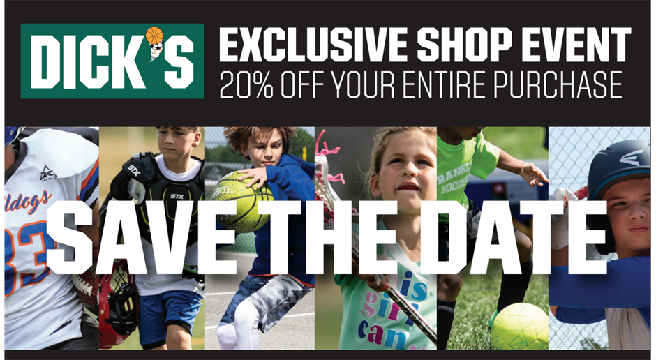 EDGE Shop Days at Dicks Sporting Goods March 22-24th!